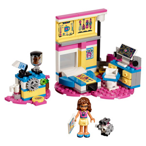 Đồ chơi phòng ngủ sang trọng của Olivia Lego Friends - 41329 (163 chi tiết)