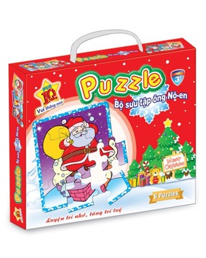 Bộ ghép hình Bộ sưu tập ông Noel Puzzle - Phan Thị