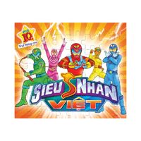 Bộ ghép hình Siêu nhân màu cam sọc Puzzle - Phan Thị