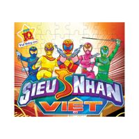 Bộ ghép hình Siêu Nhân màu cam Puzzle - Phan Thị