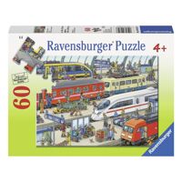 Đồ chơi Puzzle Ravensburger - Ga tàu hỏa 09610 7 (60 mảnh)