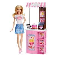 Đồ chơi quầy bán hàng lưu động Barbie DMC35