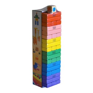 Đồ chơi rút Gỗ Jenga Màu