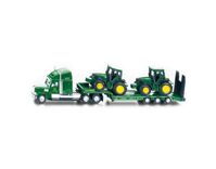 Mô hình xe tải chở 2 đầu kéo John Deere Siku 1837