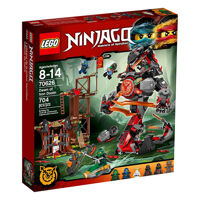 Đồ chơi sự khởi đầu của đế chế sắt LEGO NINJAGO 70626 (704 chi tiết)