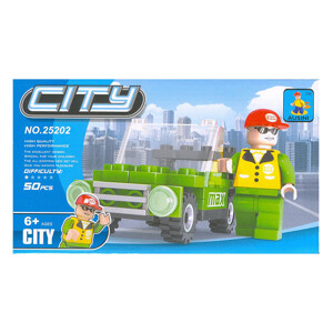Đồ chơi thành phố hiện đại Ausini 25202 (50 mảnh ghép)