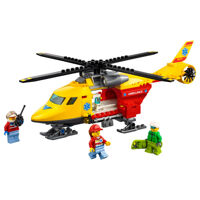 Đồ chơi trực thăng cứu hộ Lego City - 60179 (190 chi tiết)