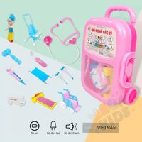 Đồ chơi vali kéo đồ nghề Bác sĩ HT7639