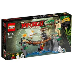 Đồ chơi vượt cầu hiểm trở Lego Ninjago 70608 (312 chi tiết)