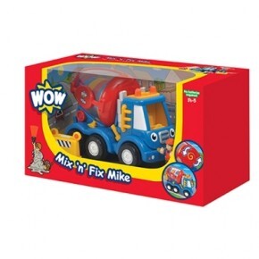 Đồ chơi Wow W10185 - Xe trộn xi măng Mkie