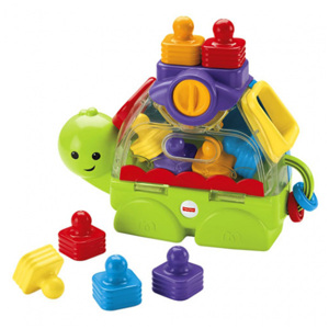 Đồ chơi xếp chồng và thả khối rùa con Fisher Price CMY20