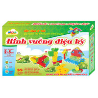 Đồ chơi xếp hình - Hình vuông diệu kì 88 chi tiết