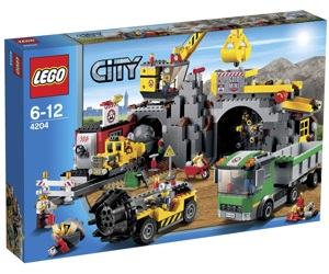 Bộ xếp hình Khu mỏ vàng Lego City 4204