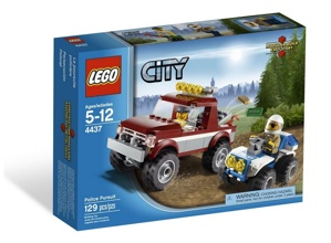 Bộ xếp hình Cuộc truy đuổi tên cướp Lego City 4437