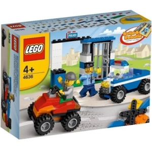 Bộ xếp hình Đội cảnh sát Lego 4636