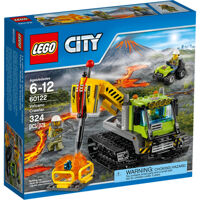 Đồ chơi xếp hình Lego City 60122 - Máy Đào Núi Lửa