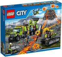 Đồ chơi xếp hình Lego City 60124 - Trạm Nghiên Cứu Núi Lửa