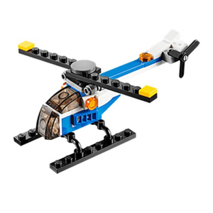 Đồ chơi xếp hình Lego Creator 30471 Trực thăng cảnh sát biển