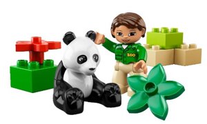 Bộ xếp hình Gấu trúc Lego Duplo 6173