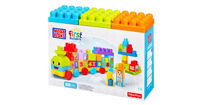 Đồ chơi xếp hình Mega Bloks DBL08 - Tàu hỏa học số