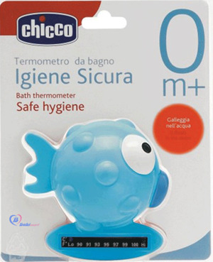 Đo nhiệt độ nước tắm hình chú cá Chicco CC01