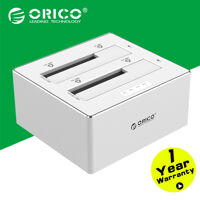 Thiết  bị cắm nóng ổ cứng Docking Orico 6828US3-C, 2HDD/SSD, USB 3.0, SATA 3