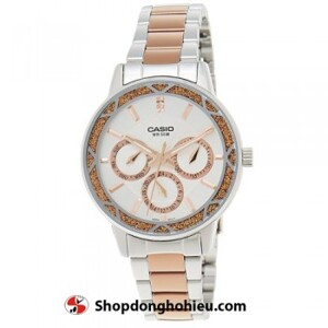 Đồng hồ Casio nữ dây kim loại LTP-2087RG