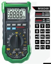 Đồng hồ đo điện tử Mastech MS8268