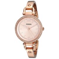 Đồng hồ Fossil Women's ES3226 Georgia Analog Display Analog Quartz Rose Gold Watch