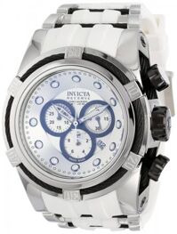 Đồng hồ Invicta Men's 14404 Bolt Chronograph Silver Dial White Polyurethane Watch