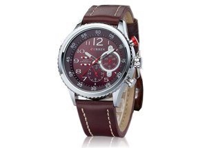 Đồng hồ nam dây da Curren CR012