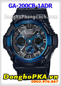 Đồng hồ nam dây cao su Casio G-Shock GA-200CB