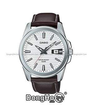 Đồng hồ nam dây da Casio MTP-E127L