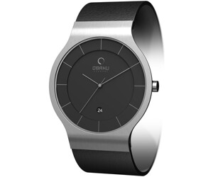 Đồng hồ nam dây da Obaku V133GCBRB