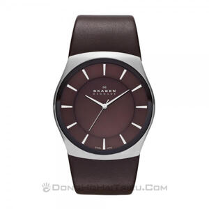 Đồng hồ nam dây da skagen SKW6016