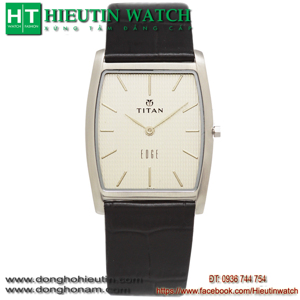 Đồng hồ nam dây da Titan 1044SL01