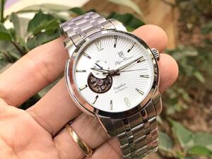 Đồng hồ nam dây kim loại automatic Olympianus OP990-133AMS