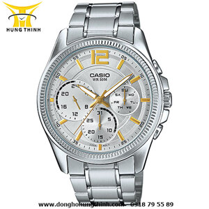 Đồng hồ nam dây kim loại Casio MTP-E305D