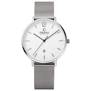 Đồng hồ nam dây kim loại Obaku V181GDCWMC