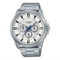 Đồng hồ nam dây thép Casio  MTP-E204D