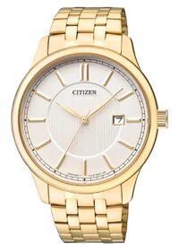 Đồng hồ nam dây thép không gỉ Citizen Quartz BI1052-51A