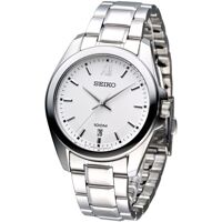 Đồng hồ nam dây thép không gỉ Seiko Quartz SGEG59P1