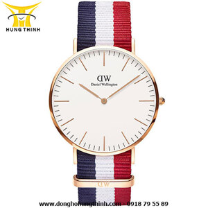 Đồng hồ nam dây vải Daniel Wellington DW00100003