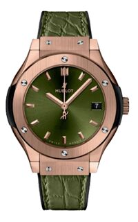 Đồng hồ nam Hublot Classic Fusion King Gold Green 581.OX.8980.LR