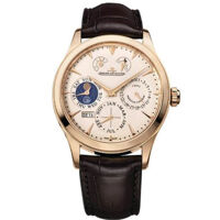 Đồng hồ nam Jaeger LeCoultre Master Control Beige Dial 18K Pink Gold Men's Watch Q1612520