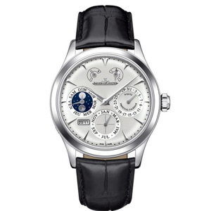 Đồng hồ nam Jaeger LeCoultre Master Eight Days Perpetual Calendar Stainless Steel Men's Watch Q1618420