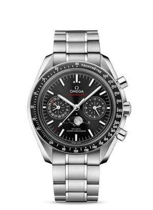 Đồng hồ nam Omega Speedmaster Moonphase Chronograph Master Chronometer 304.30.44.52.01.001