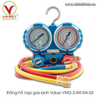 Đồng hồ nạp gas lạnh Value VMG-2-R410A-03