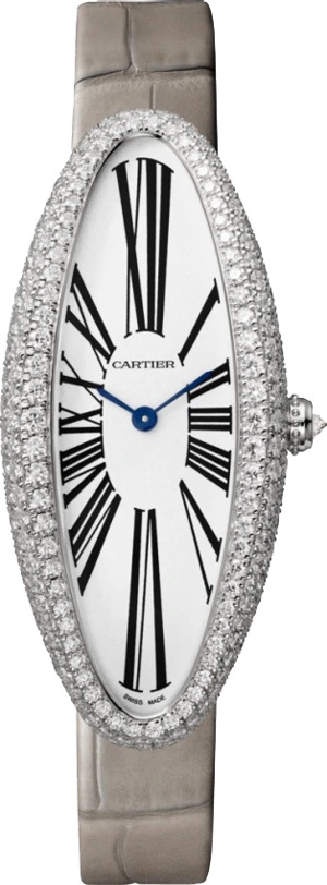 Đồng hồ nữ Cartier Baignoire Allongée WJBA0007 Watch 47 x 21