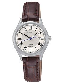 Đồng hồ nữ dây da Seiko SXDG21P1